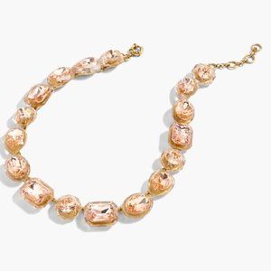 J CREW Oxford Pink Jewel Box Necklace